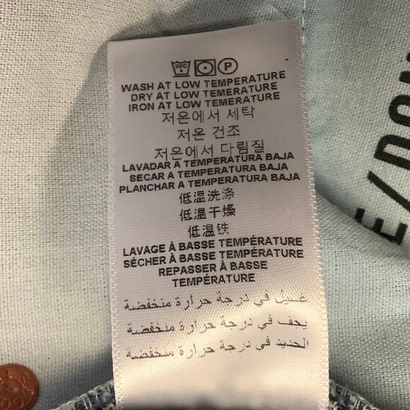 NEW! RE/DONE LEVI'S Engineered Tapered $675 msrp Size 26 Indigo Jeans G22-6 - Picture 9 of 10